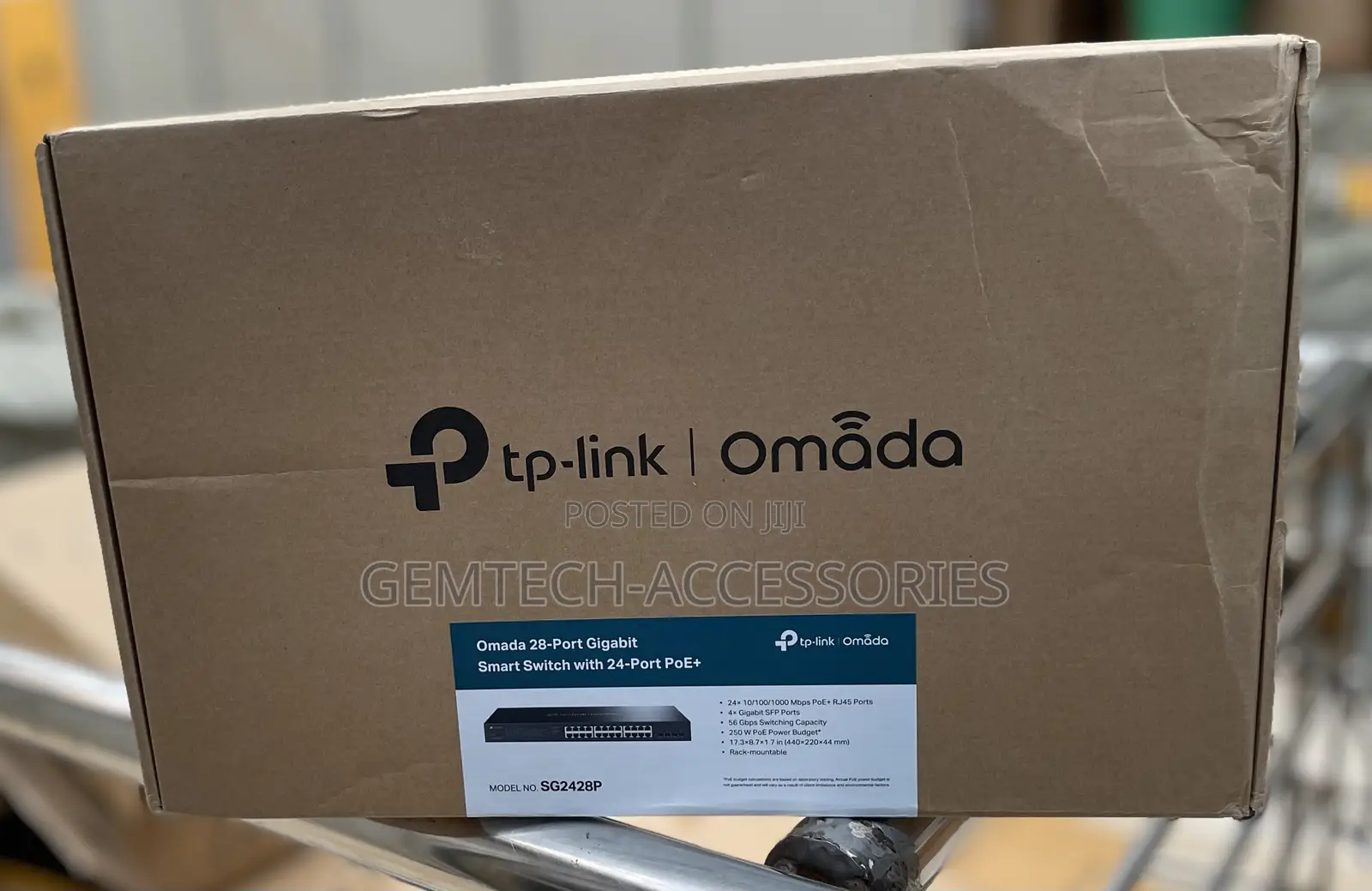 Omada 28-Port Gigabit Smart Switch With 24-Port Poe+