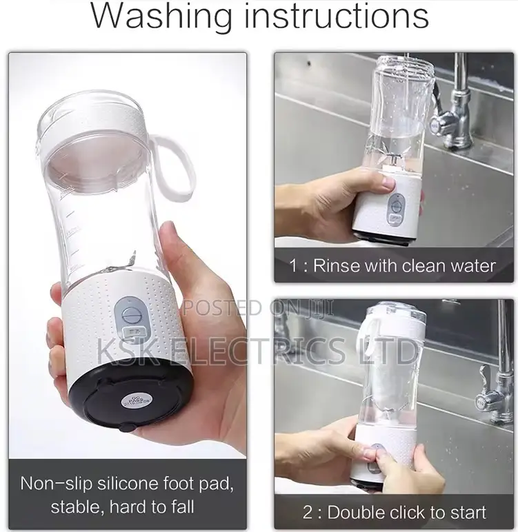 Portable Juicer Blender Usb Rechargeable Electric Juicer