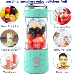 Portable Juicer Blender Usb Rechargeable Electric Juicer