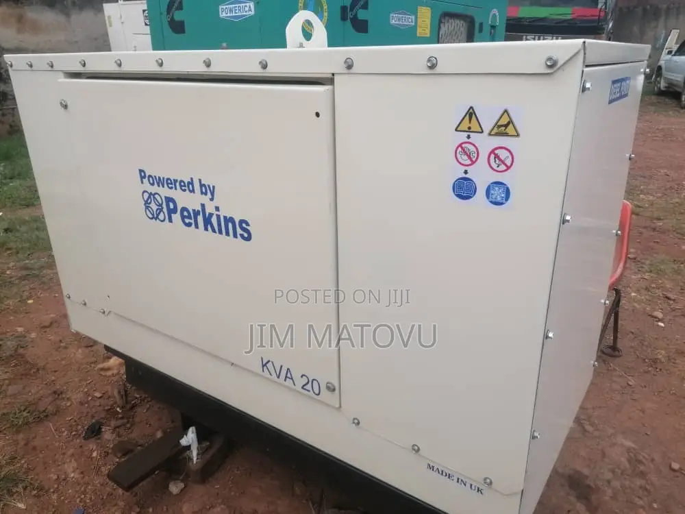 Used 20kva Standby Perkins Silent Generator /Events Hire