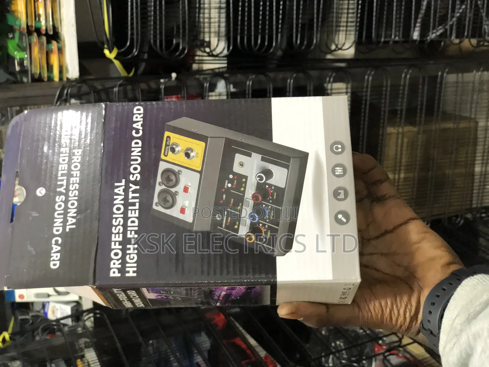 2 Channel Stereo Sound Studio Recording Audio Mixer