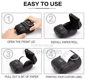 Photo - Bluetooth Portable Printer Wireless Printer