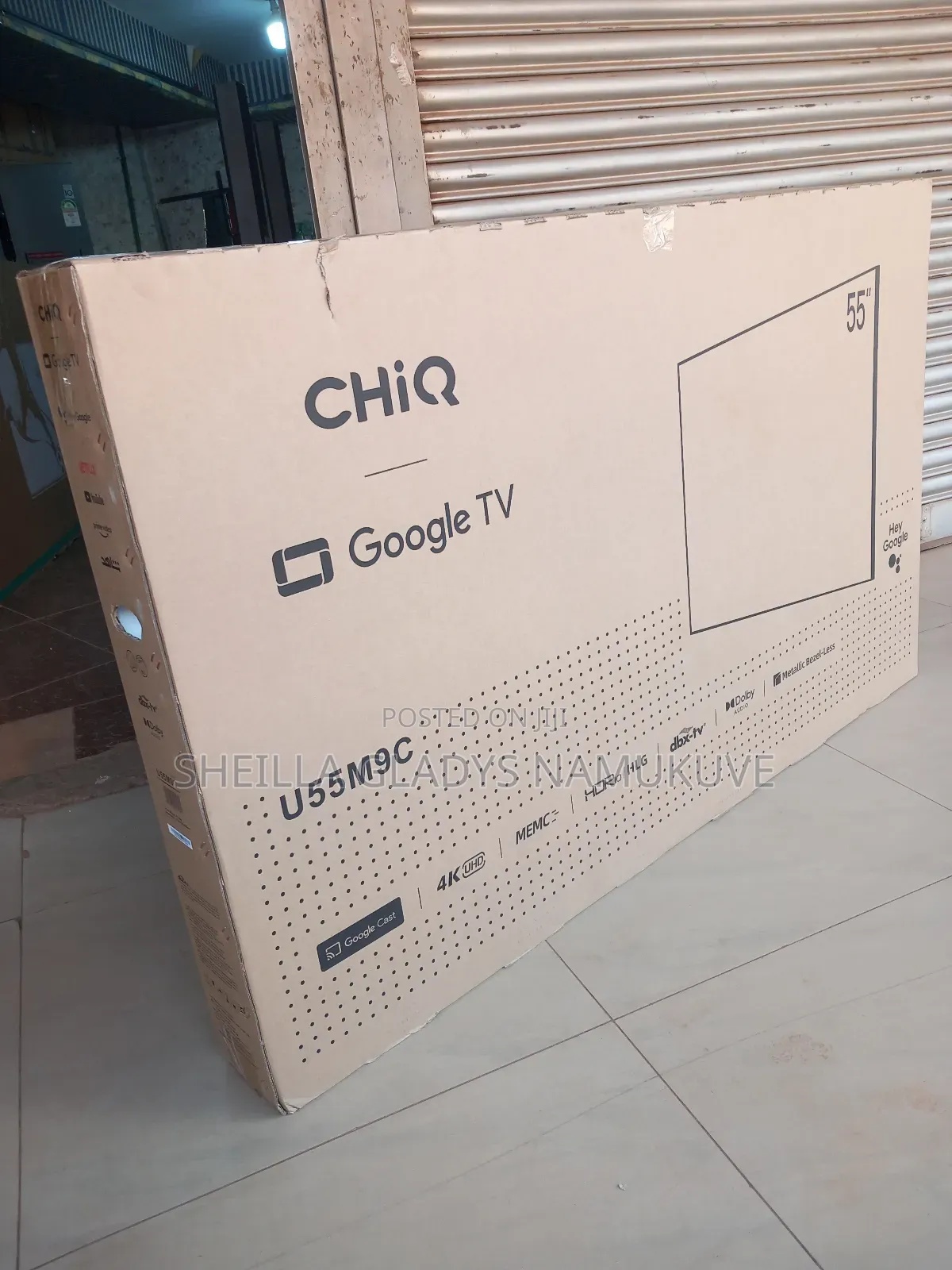55 " Chiq Smart Android Google Tv