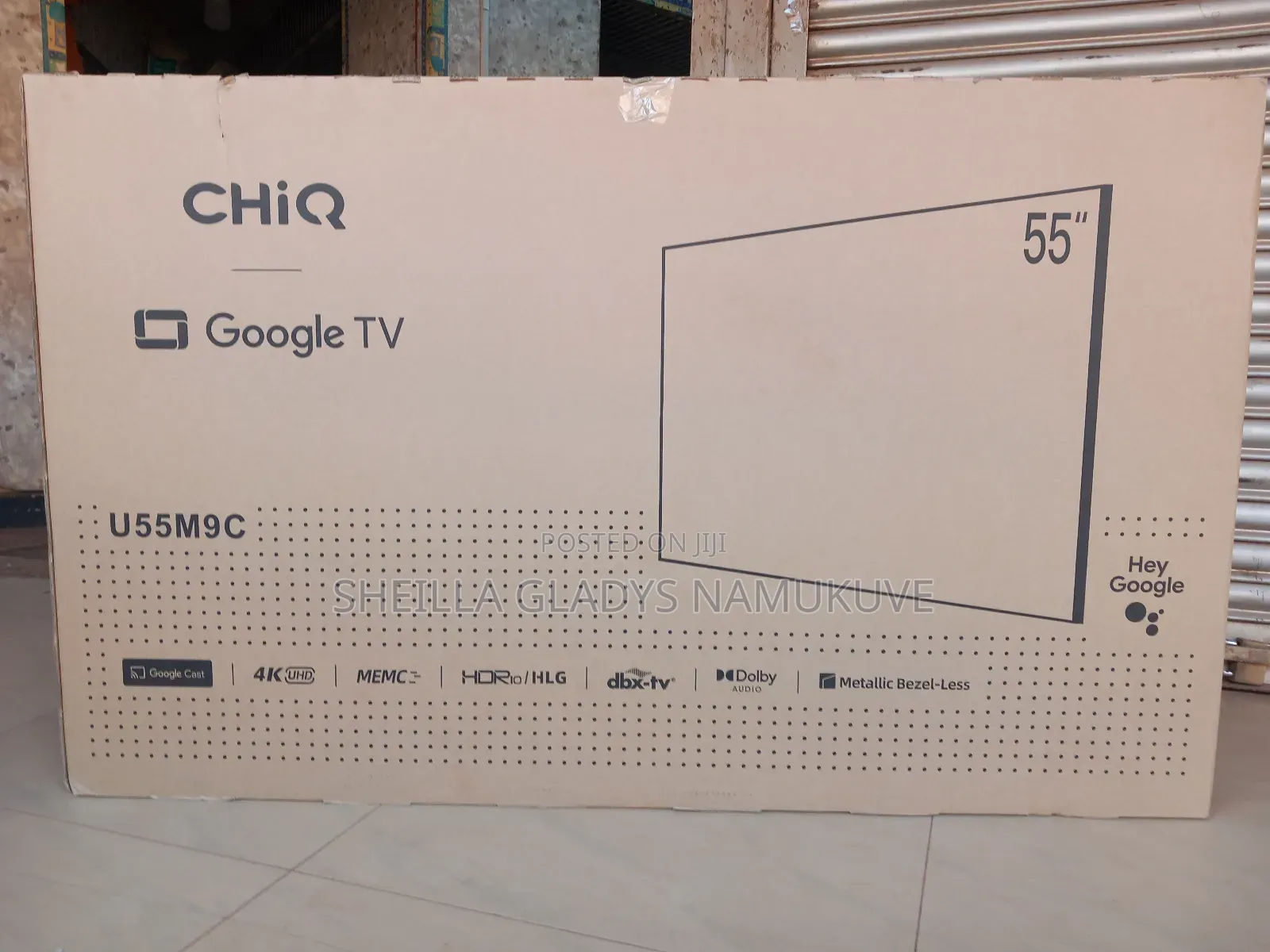 55 " Chiq Smart Android Google Tv