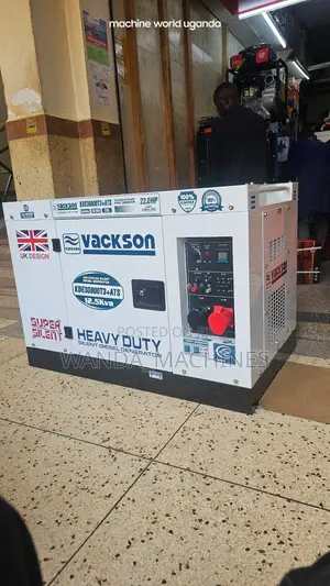 Super Silent Vackson Diesel Generator 12.5kva With Ats