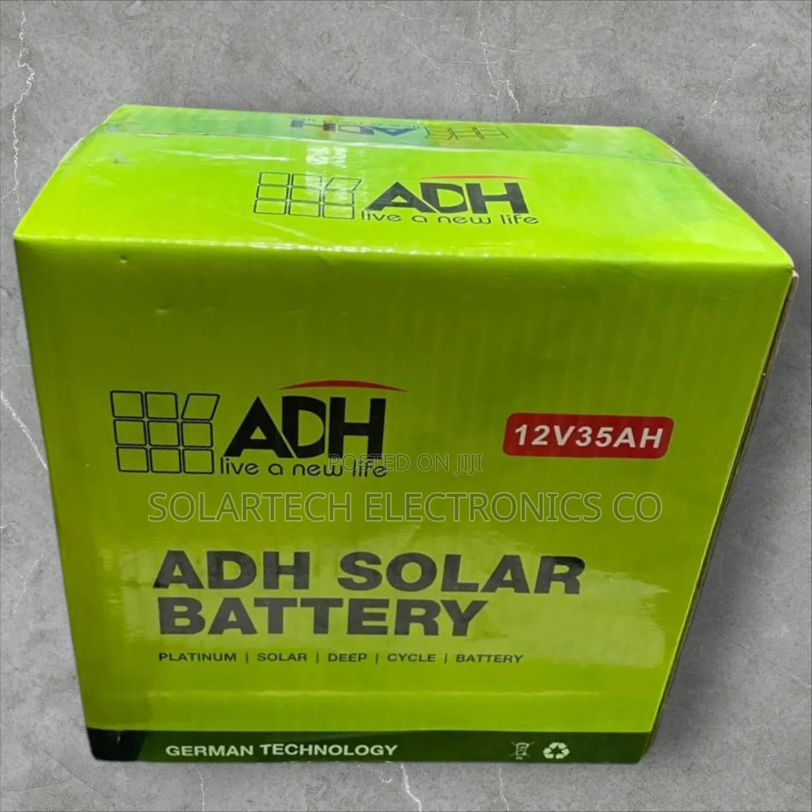 35 Ah Adh Original Solar Powder Battery Hkma