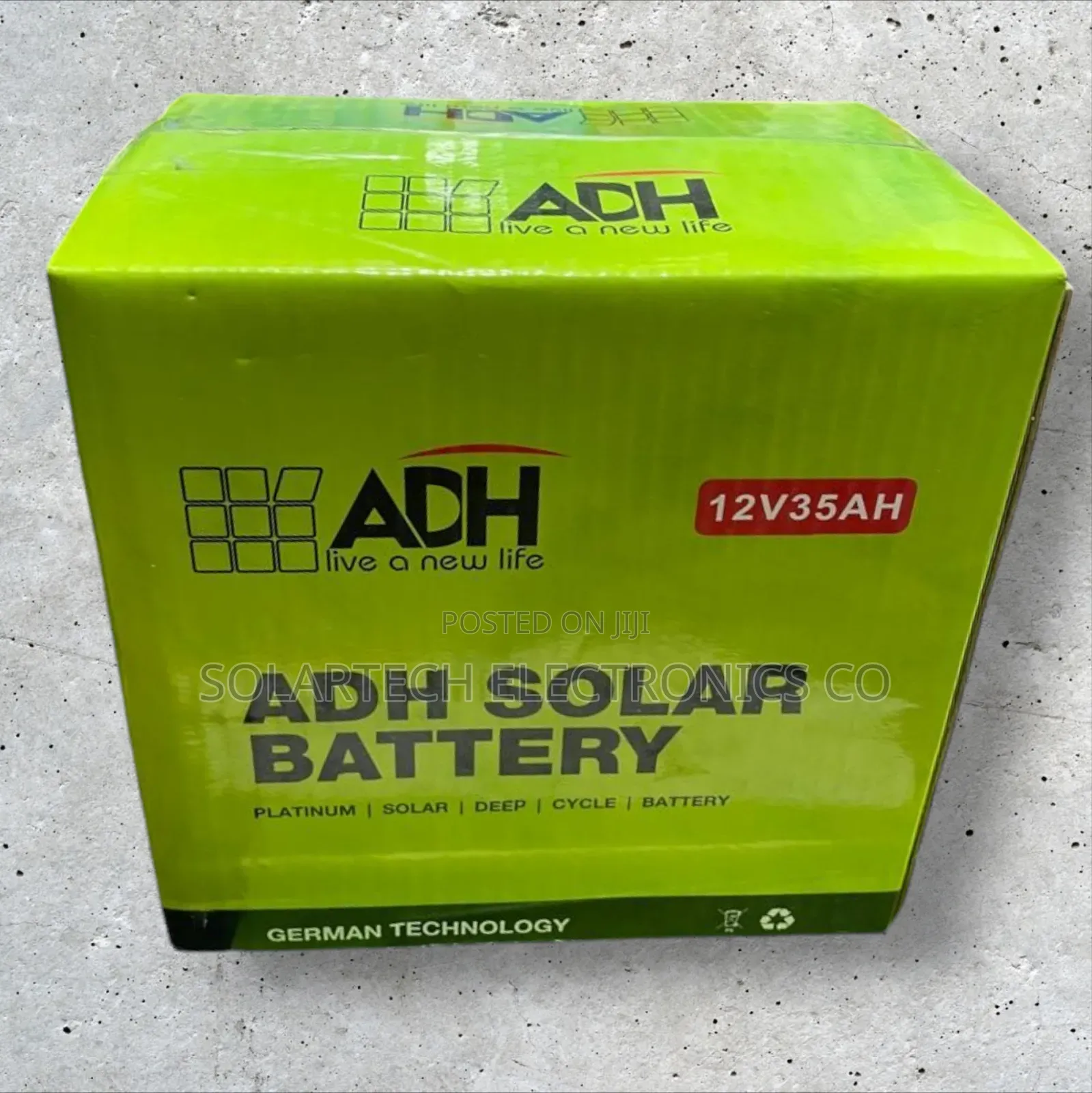 35 Ah Original Adh Solar Powder Battery CVKM