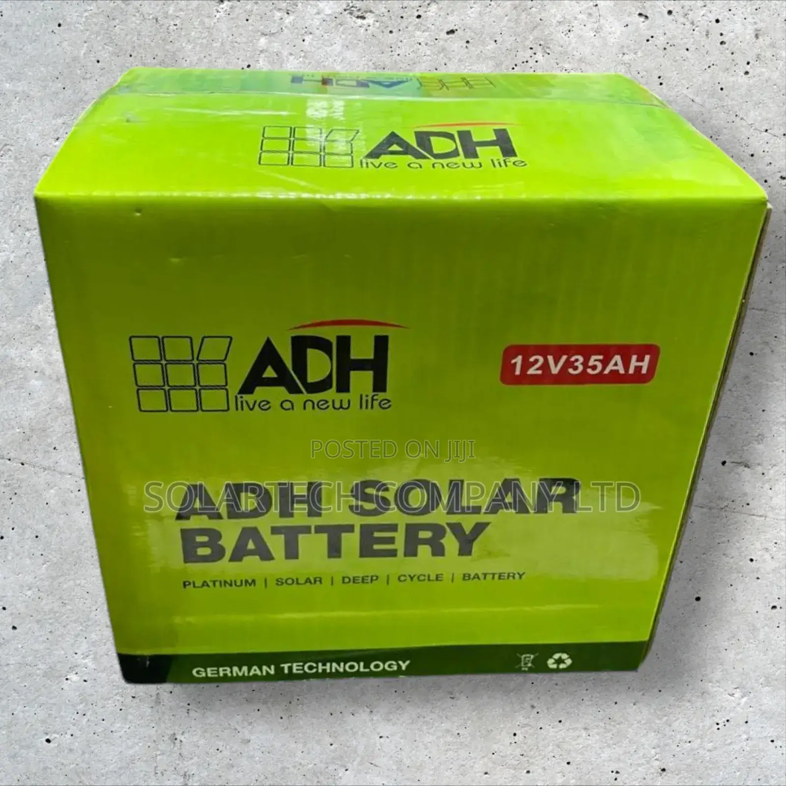35 Ah Original Adh Solar Powder Battery CVKM