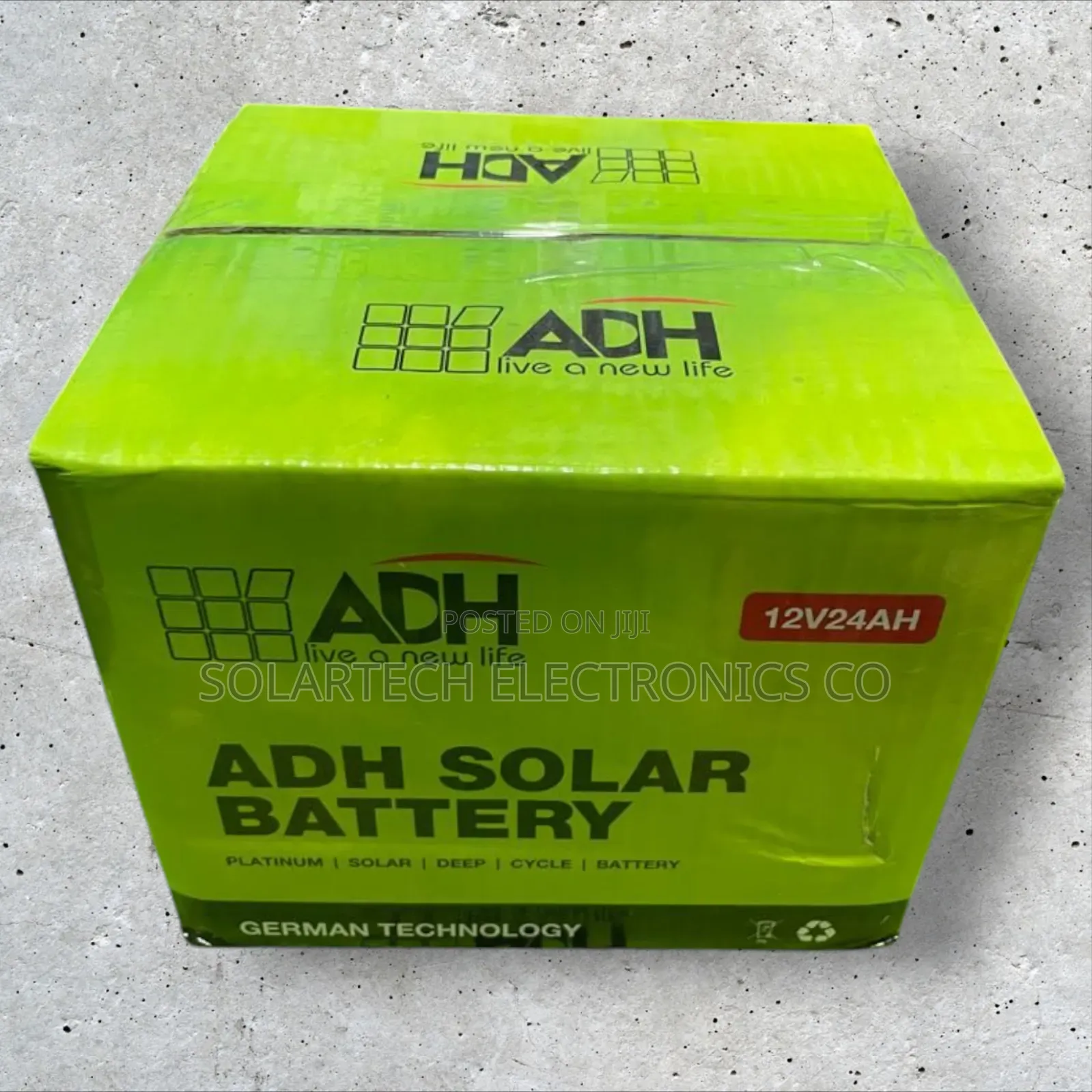 24 Ah Original Adh Solar Powder Battery Hemk