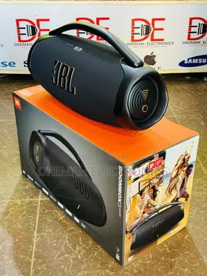 Photo - JBL Boombox 3 Wi-Fi Bluetooth and a Waterproof Speaker