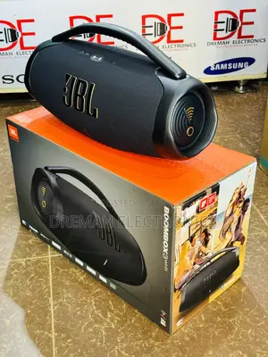 Photo - JBL Boombox 3 Wi-Fi Smart Bluetooth and Waterproof Speaker