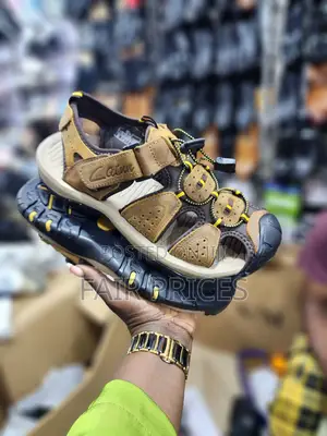 Men’S Leather Open Shoes