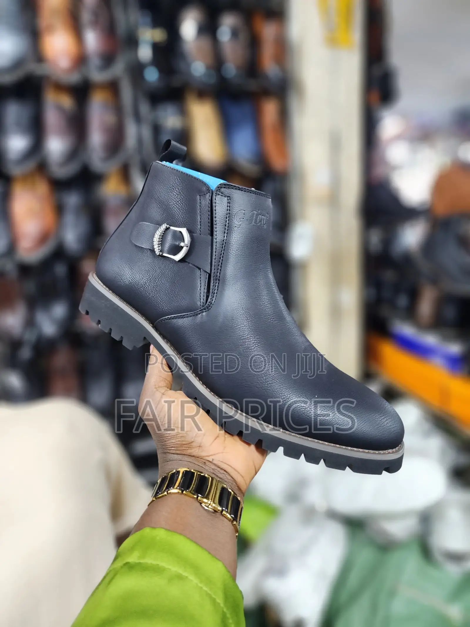 Leather Polishable Boot