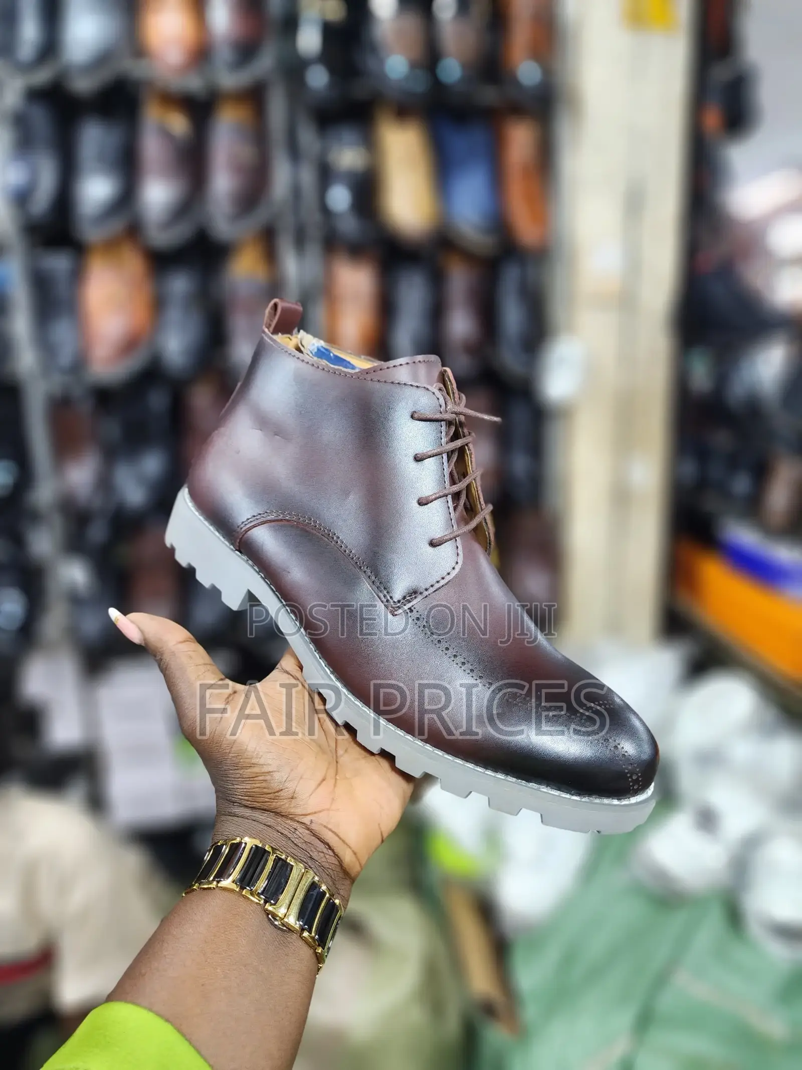 Timberland Lace-Up Boot Brown