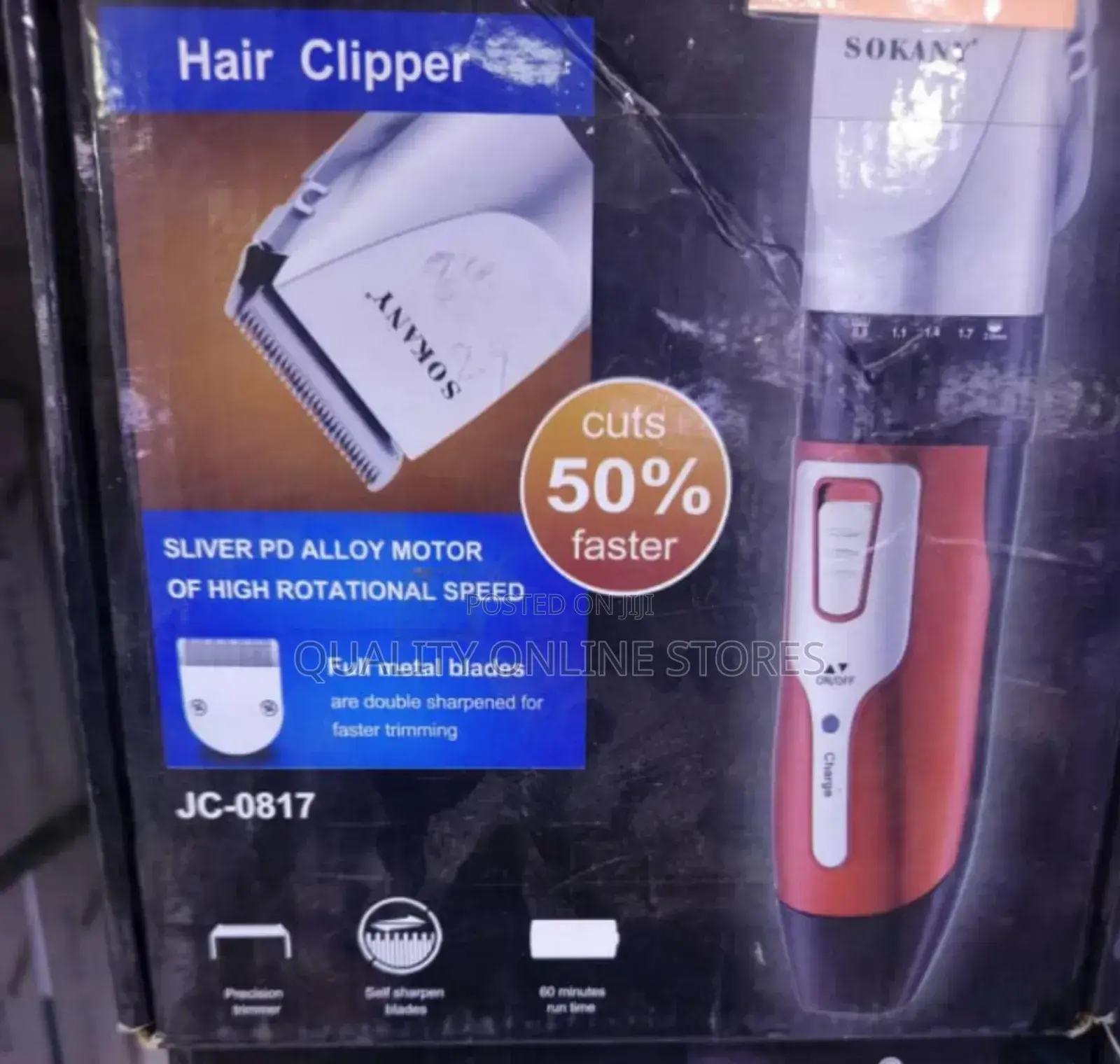 Portable Sokany Hair Clipper