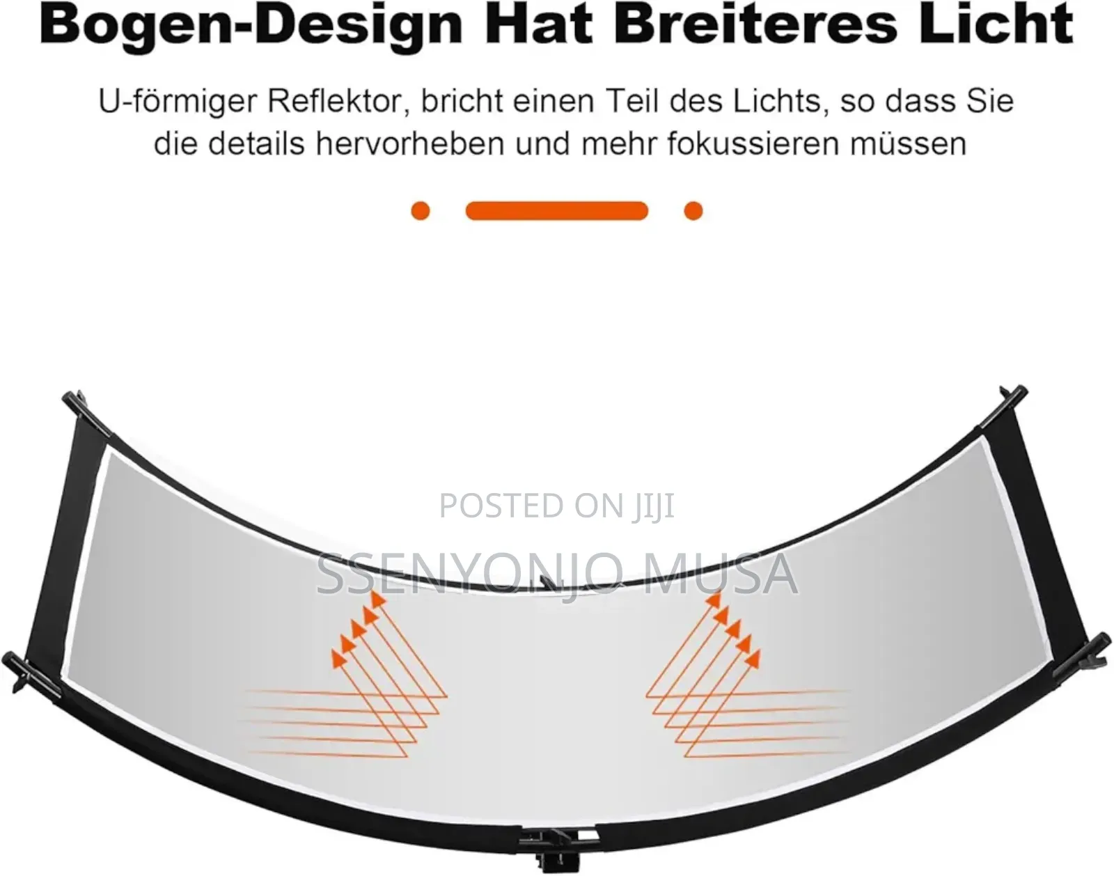 4-in-1 Curved Reflector Panels - Photography
