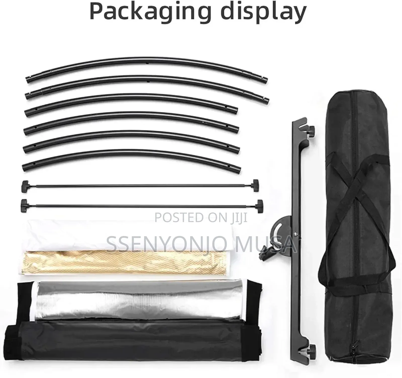 4-in-1 Curved Reflector Panels - Photography