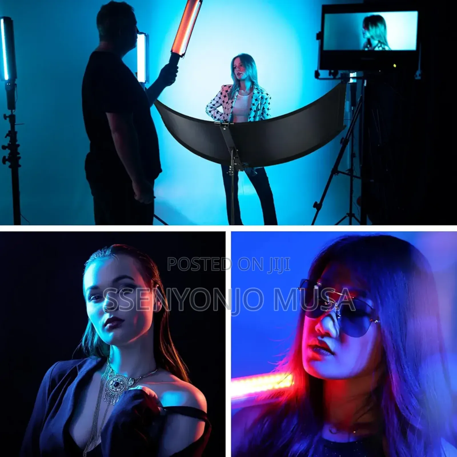4-in-1 Curved Reflector Panels - Photography