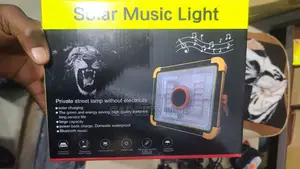 Solar Music Light RGB Led