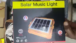 Solar Music Light RGB Led