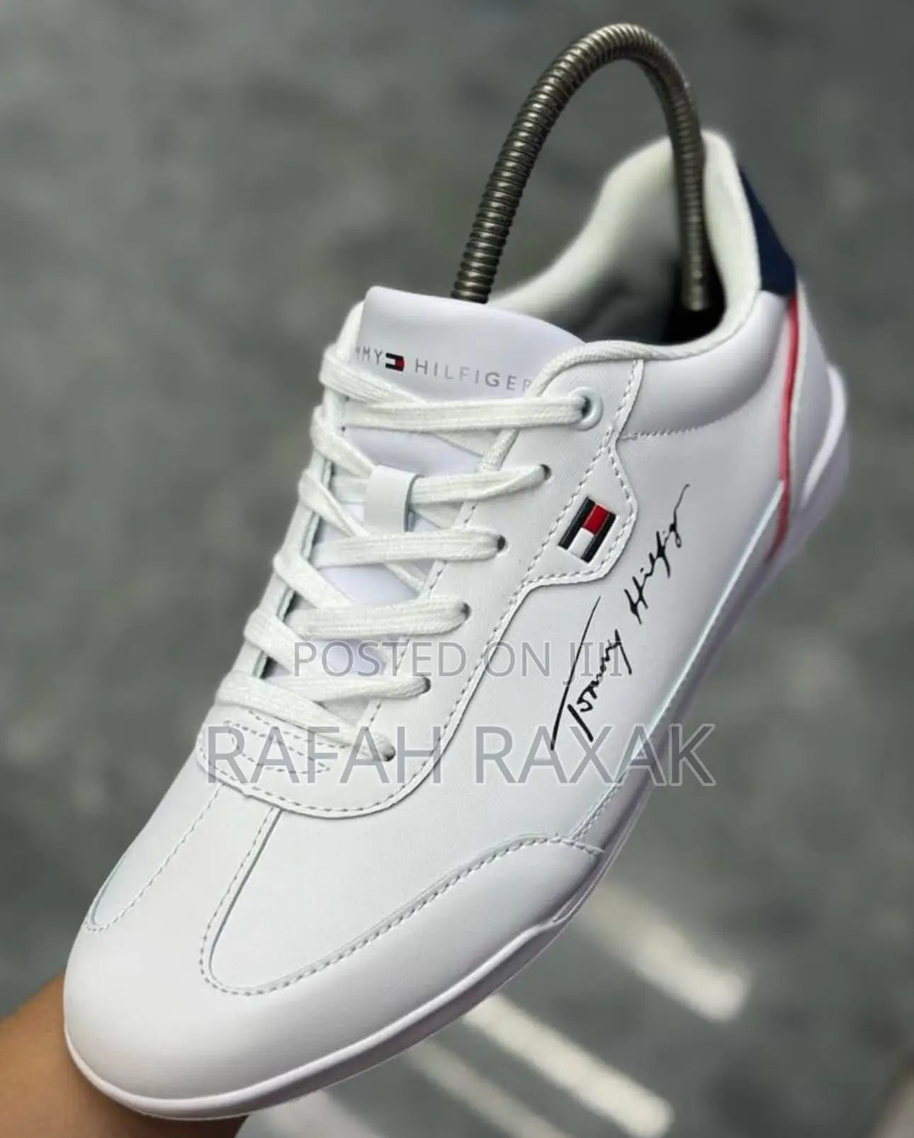 Original White/Black Unisex Tommy Hilfiger Sneakers