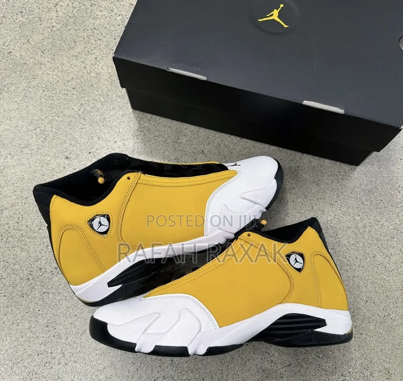 Original Nike Air Jordan 14 Retro “Light Ginger” Sneakers