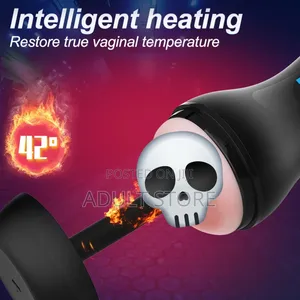 6 in 1 Automatic Sucking Heating Masturbator Vagina Blowjob