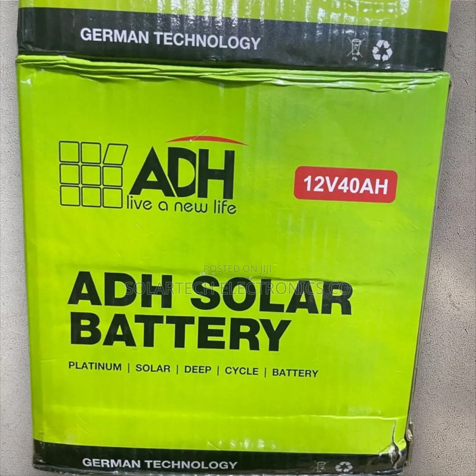 40 Ah Original Adh Solar Powder Battery Kyhk