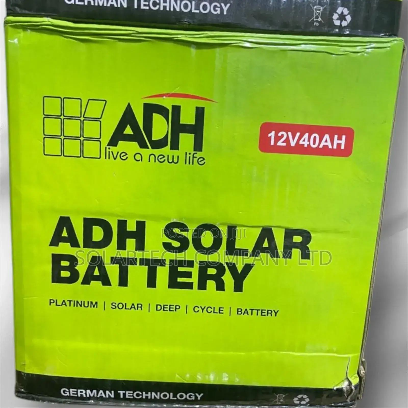 40 Ah Durable Adh Solar Powder Battery Fahw
