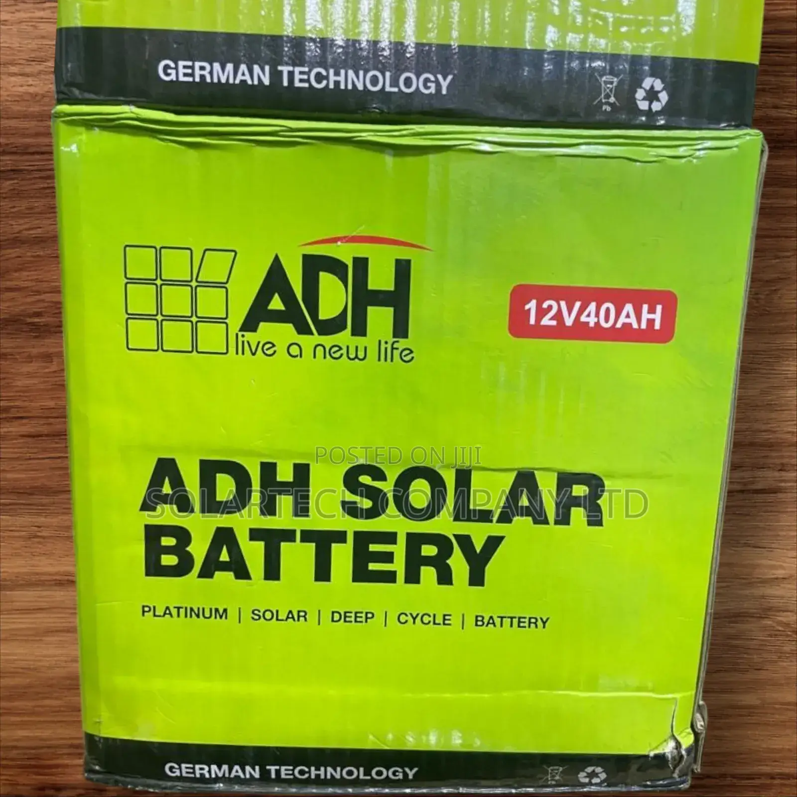 40 Ah Original Adh Solar Powder Battery Kopk