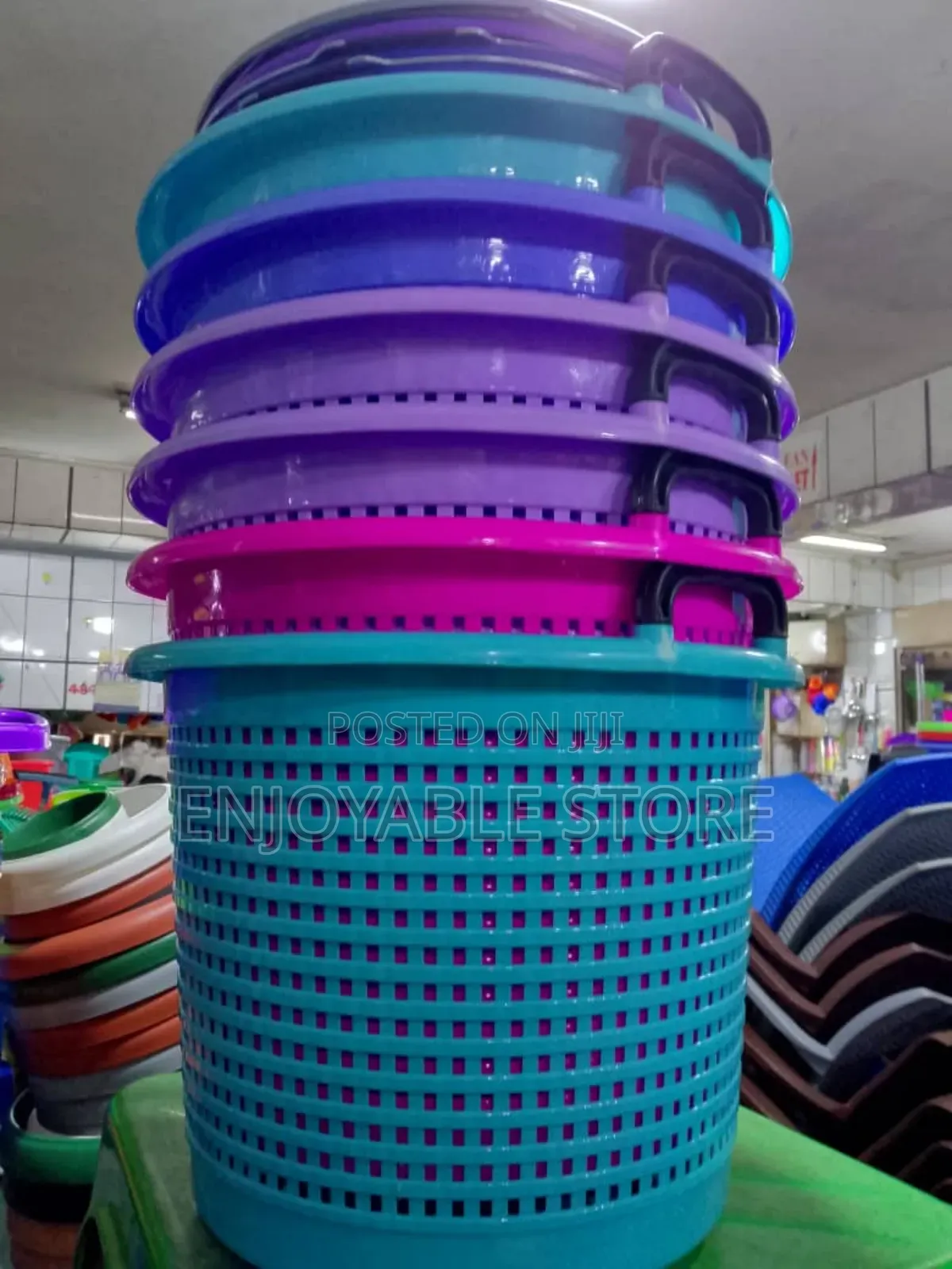Plastic Laundry Baskets