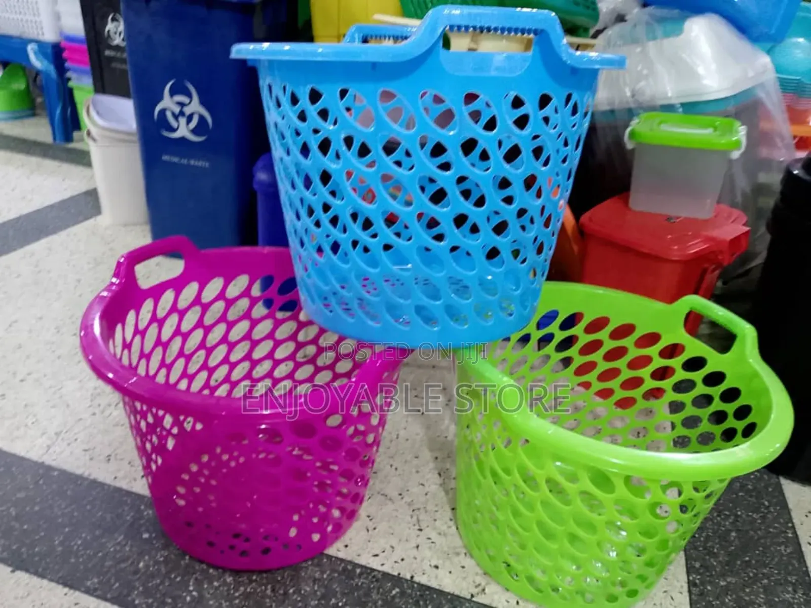 Open Laundry Baskets Plastic