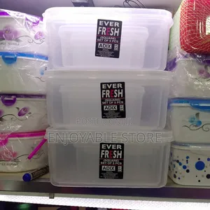Everfresh Plastic Storage Containers Set 5pcs in It