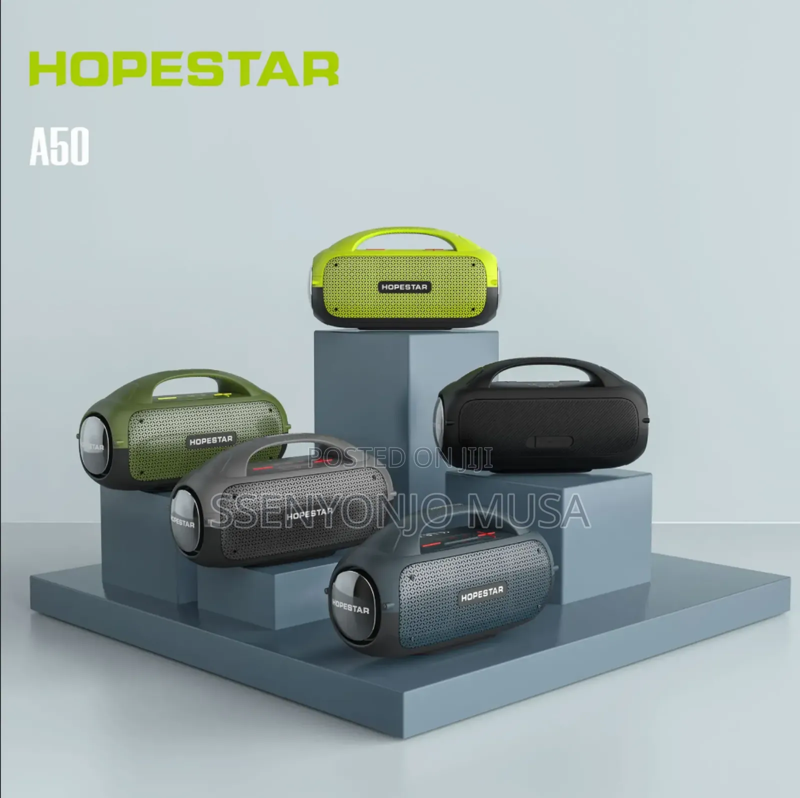 Hopestar-A50 Portable Speaker - 80w High-Power Outdoor Party