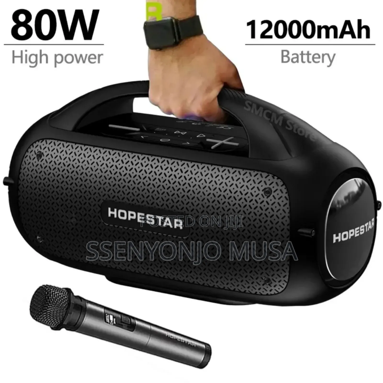 Hopestar-A50 Portable Speaker - 80w High-Power Outdoor Party