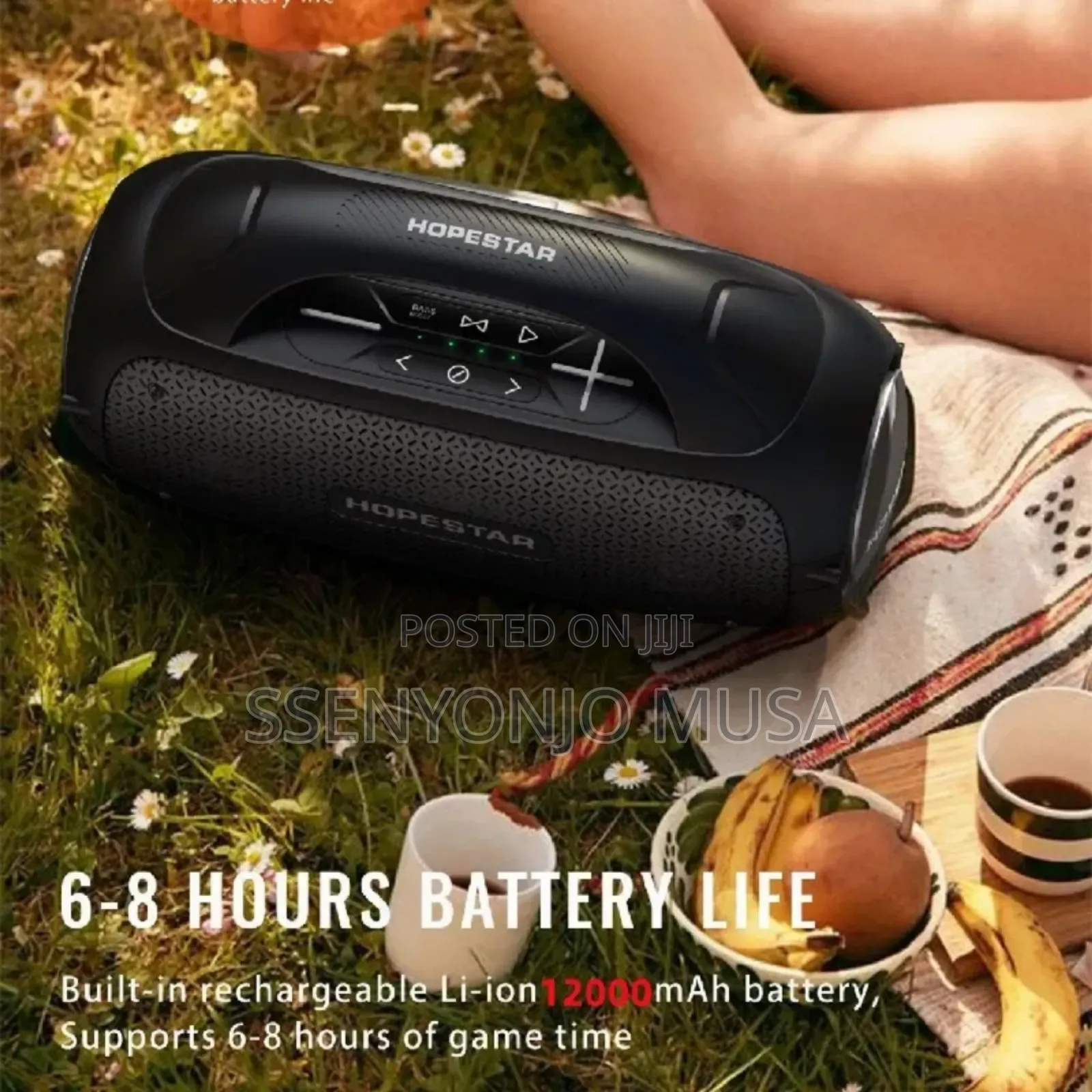 Hopestar-A50 Portable Speaker - 80w High-Power Outdoor Party