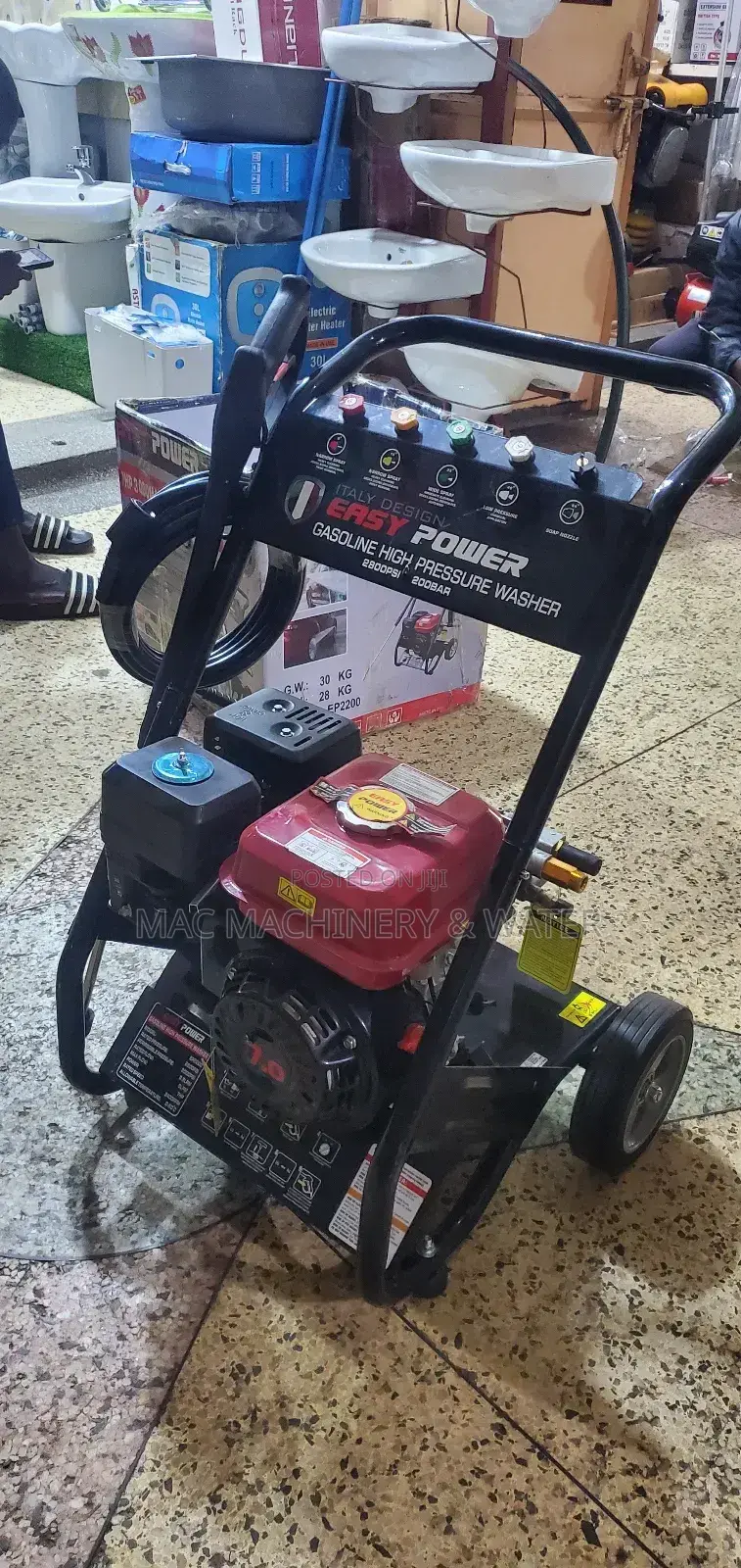 Easypower High Pressure Washer/ Car Washer 200bars/ 3000psi