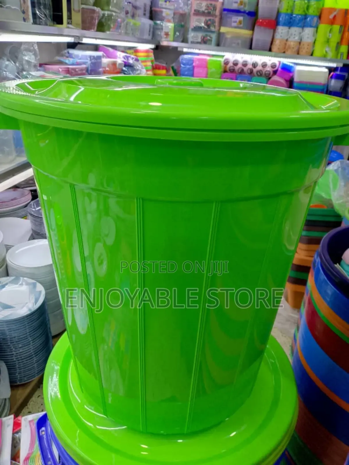 Big Plastic Buckets for Storage 80ltrs