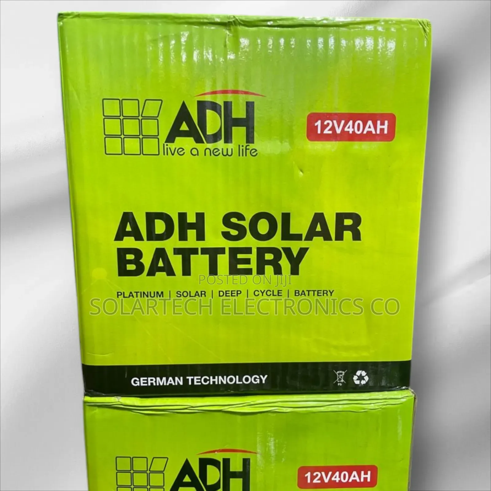 40 Ah Original Adh Solar Powder Battery Vuxm