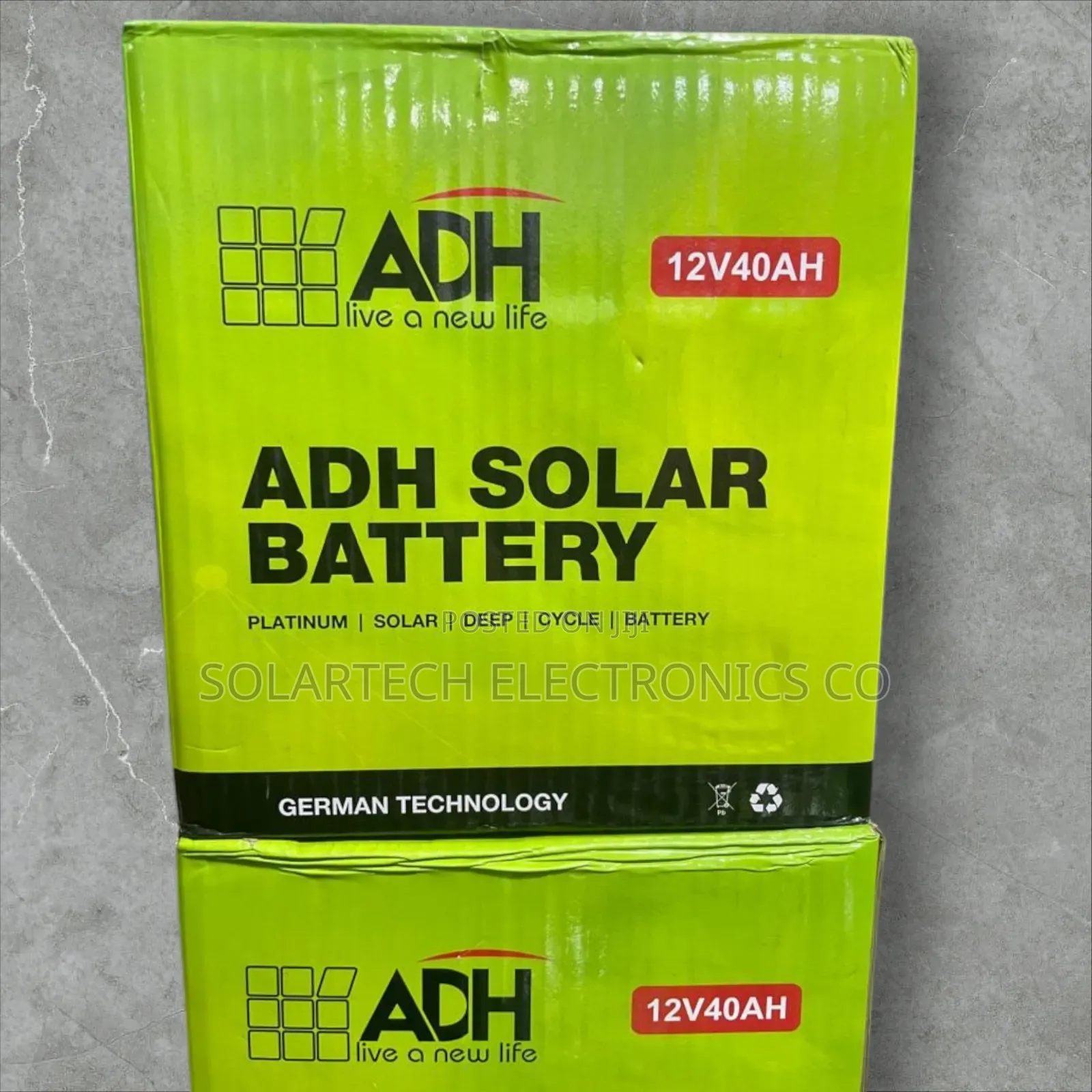 40 Ah Durable Adh Solar Powder Battery Jkah