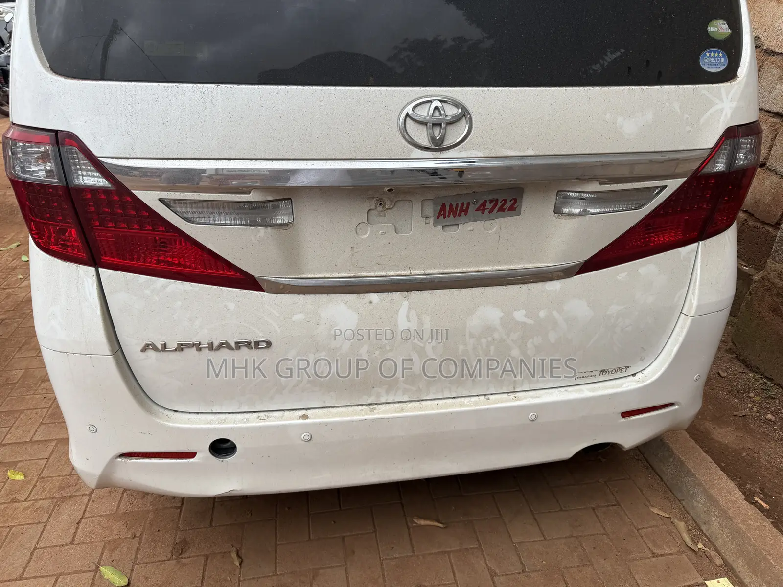 Toyota Alphard 2012 Off white