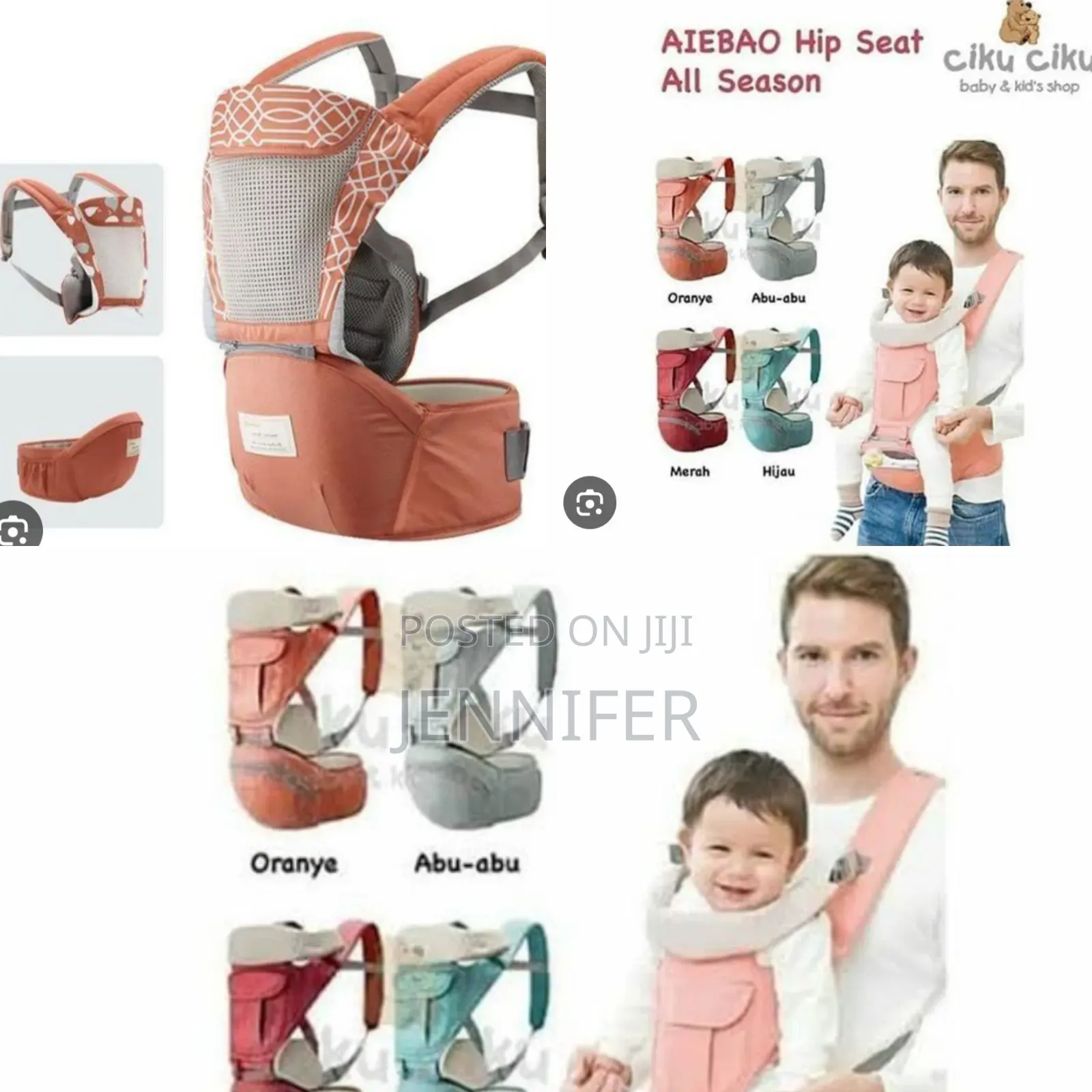 Aybao Hip Seat and Baby Carrier