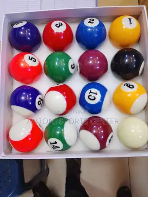Pool Ball Numbered