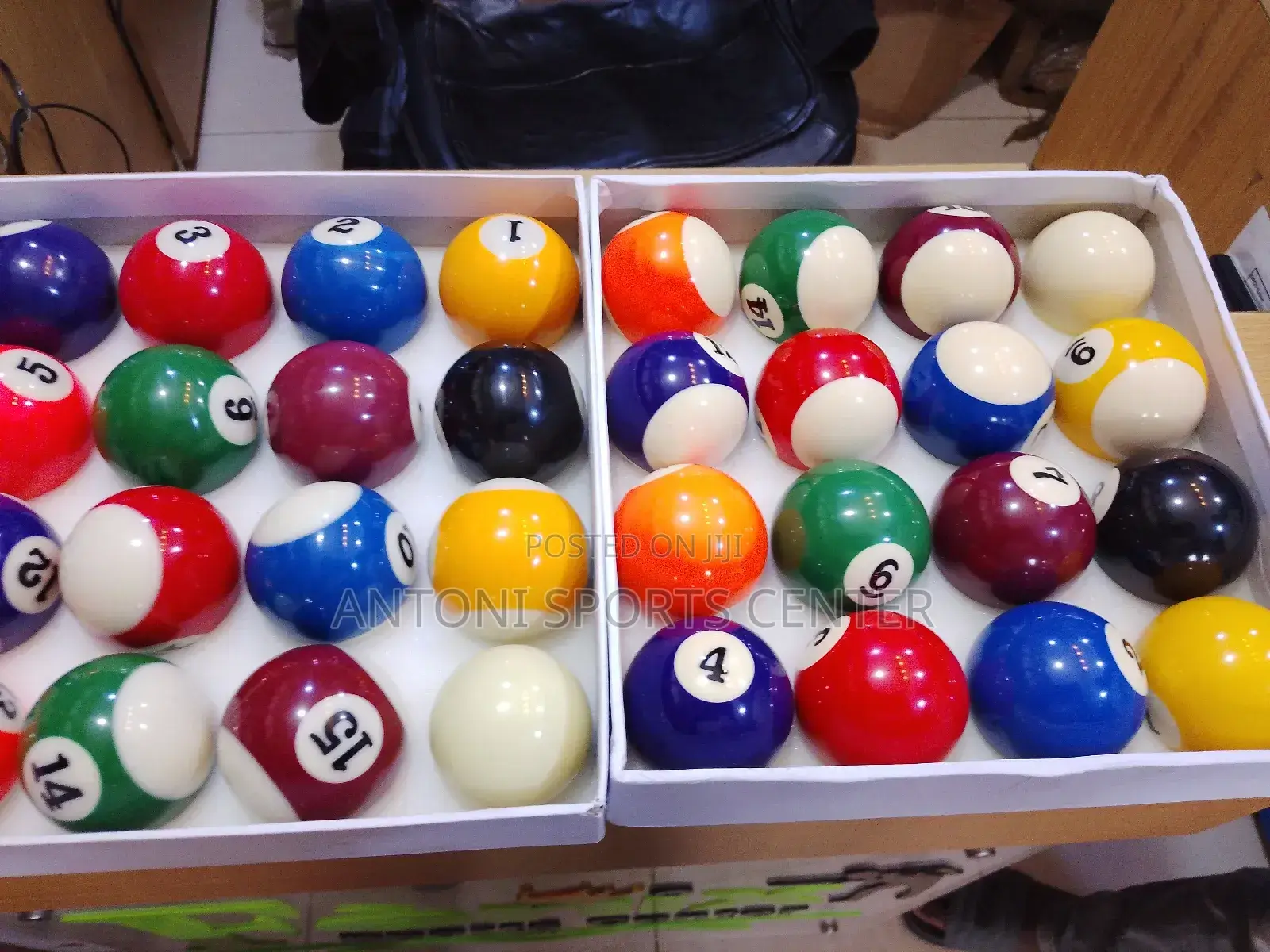 Pool Ball Numbered