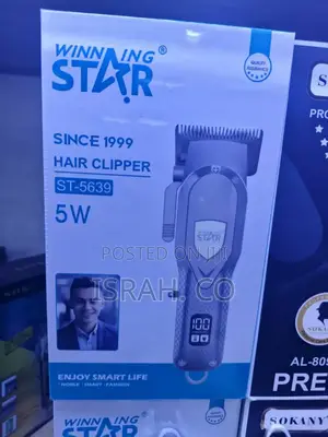 Winning Star" Hair Clipper, Model St-5639,
