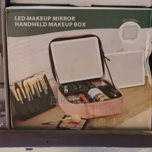 Boxed Led Makeup Mirror and Handheld Makeup Box