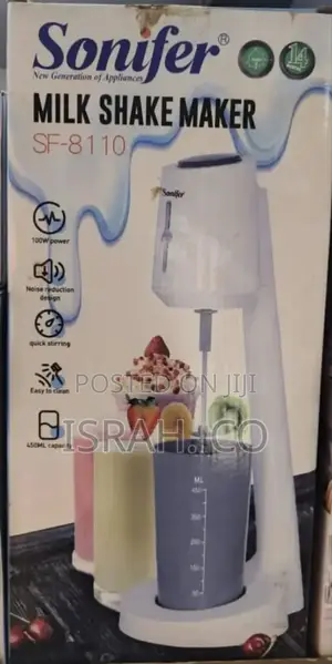 Sonifer Milk Shake Maker Model Sf-8110