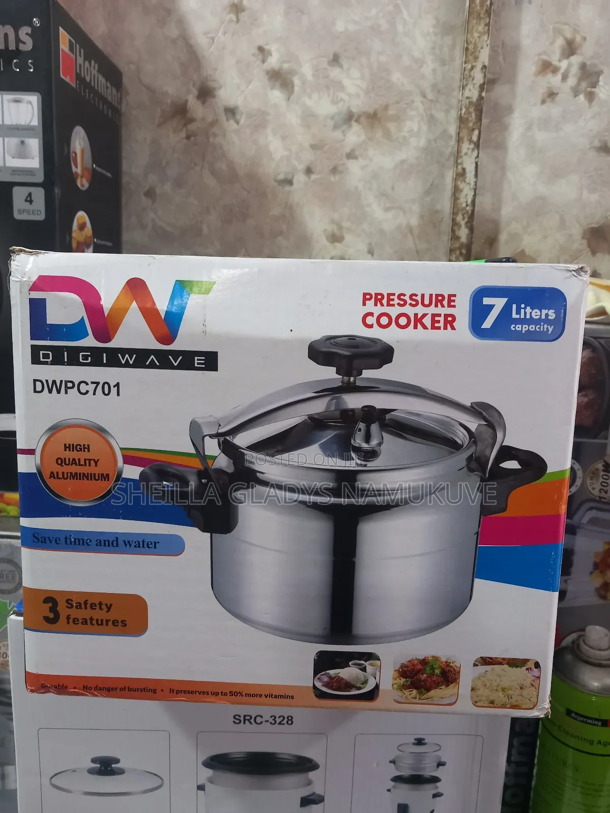 Brand New Digiwave Pressure Cooker With 7l
