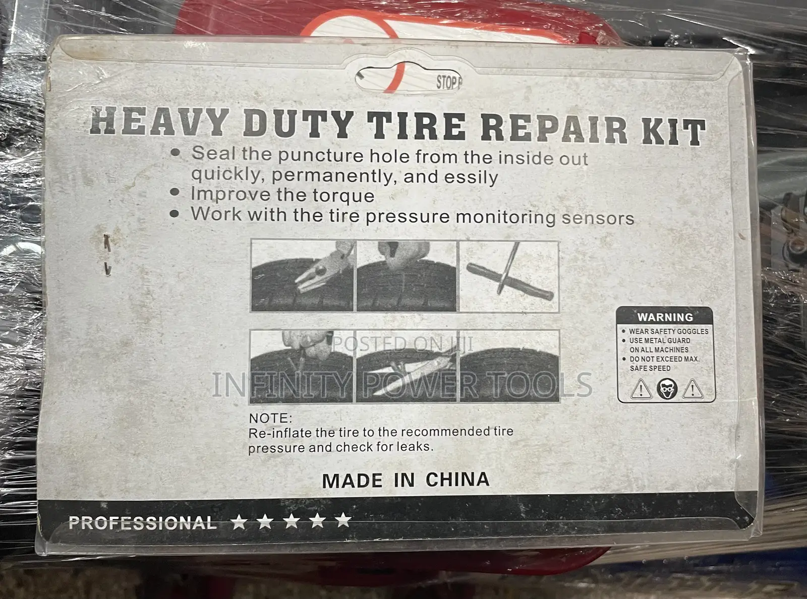 Heavy Duty Tyre Repair Kit