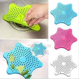 4pcs Drain Hair Catcher/ Stopper for Bathroom Kitchen